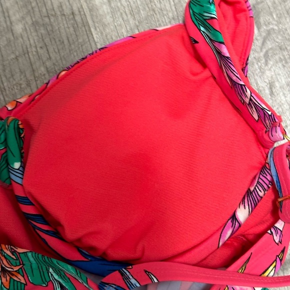 Women’s Apt. 9 Small Tankini Underwire Padded Cup Swim Swimwear Tank Top NWT - Picture 5 of 9